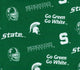 Michigan State University Fabric Lamp Shade   (10 Sizes to Choose From!)