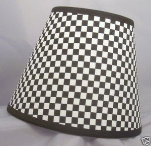 Racing Checkered Flag Lamp Shade (10 Sizes to Choose From)