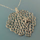 Silver Sea Fan Pendant, Ocean Jewelry, Starfish Pendant, Beach Charm, Beach Pendant, Starfish Pendant