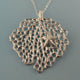 Silver Sea Fan Pendant, Ocean Jewelry, Starfish Pendant, Beach Charm, Beach Pendant, Starfish Pendant