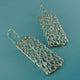Sea Fan Coral Dangling Earrings, Great Silver Dangling Earrings, Beach Jewelry, Ocean Jewelry, Beach Wedding Jewelry