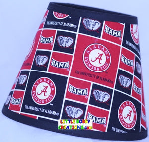 NCAA University of Alabama Fabric Lamp Shade