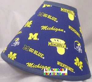 NCAA University of Michigan Fabric Lamp Shade