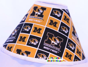 NCAA University of Misssouri Tigers Fabric Lamp Shade