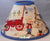 Western Kid Cowboys Covered Wagon Fabric Lamp Shade