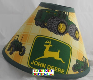 Country Tractor Fabric Lamp Shade (10 Shades to Choose From!)