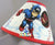 Captain America Fabric Lamp Shade - You Choose the TRIM COLOR! (10 Sizes to Choose From!)