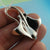 Hand Sculpted Stingray Necklace, Sea Life Jewelry, Beach Jewelry, Ocean Jewelry, Silver Beach Jewelry, Ocean Inspired Jewelry