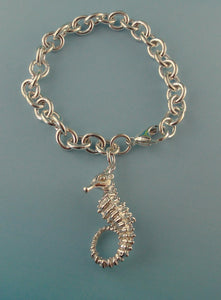 Cheeca Resort Hotel Exclusive Seahorse Charm Bracelet