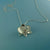 Phalaenopsis Orchid Charm Necklace in Sterling Silver, Orchid Jewelry, Wedding Jewelry, Bridesmaid Jewelry, Orchid Charm Necklace