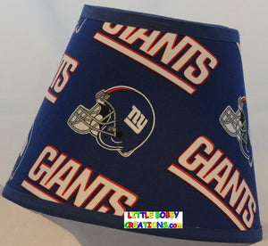 NFL New York Giants Fabric Lamp Shade (10 Sizes to Choose From)