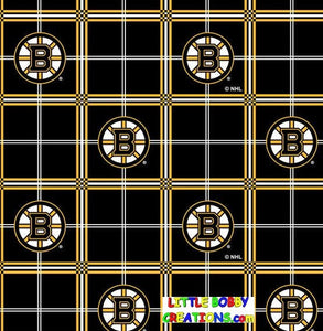 Boston Bruins NHL Hockey Fabric Lamp Shade (All Handmade After Order is Placed)  (10 Sizes to Choose From)