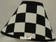 Racing Checkered Flag Fabric Lamp Shade (10 Sizes to Choose From)