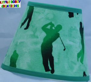 Golf Fabric Lamp Shade (10 Sizes to Choose From)
