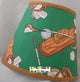 Golf Bag Clubs Fabric Lamp Shade (10 Sizes to Choose From)