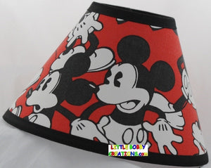 Disney Mickey Mouse Fabric Lamp Shade (10 Sizes to Choose From!)