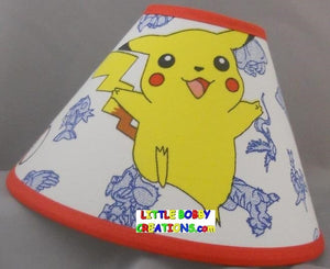 Pokemon Cartoon Fabric Lamp Shade (10 Sizes to Choose From)