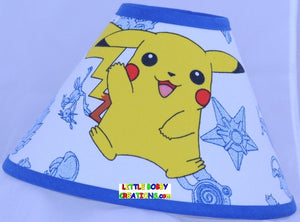 Pokemon Cartoon Fabric Lamp Shade (10 Sizes to Choose From)