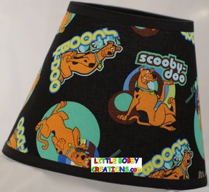 Scooby Doo Fabric Lamp Shade (10 Sizes to Choose From)