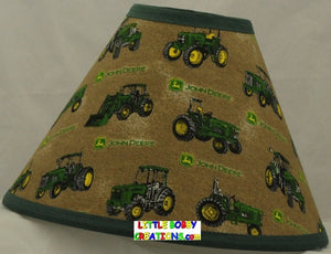 Country Tractor Fabric Lamp Shade (10 Shades to Choose From!)