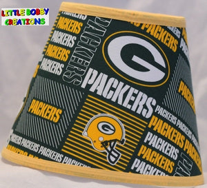 NFL Football Green Bay Packers Fabric Lamp Shade (10 Sizes to Choose From)