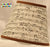 Music Notes Treble Clef Staff Andante Fabric Lamp Shade. You Choose the TRIM COLOR! (10 Sizes to Choose From!)