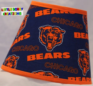 NFL Football Chicago Bears Fabric Lamp Shade (10 Sizes to Choose From)