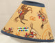 Western Cowgirls Horse Riding Fabric Lamp Shade