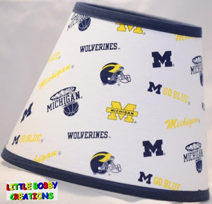 NCAA University of Michigan Fabric Lamp Shade