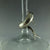 Hand Sculpted Dolphin Wine Charm cast in White Bronze, Handmade Sea Life Wine Glass Charm, Ocean Wine Charm, Beach Wine Charm