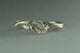 Leaf and Twig Promise Ring, Sterling Silver Leaf and Twig Ring, Tree Branch Ring, Leaf Ring, Twig Ring, Branch Band, Nature Inspired Ring