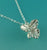 Cattleya Necklace, Silver Flower Necklace, Silver Orchid Necklace, Silver Necklace, Cattleya Orchid, Wedding Bridesmaid Gifts