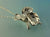 Cattleya Necklace, Silver Flower Necklace, Silver Orchid Necklace, Silver Necklace, Cattleya Orchid, Wedding Bridesmaid Gifts
