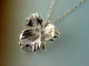 Cattleya Necklace, Silver Flower Necklace, Silver Orchid Necklace, Silver Necklace, Cattleya Orchid, Wedding Bridesmaid Gifts