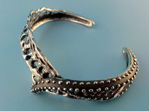Starfish and Fan Coral Cuff Bracelet, Tentacle Cuff Bracelet, Ocean Jewelry, Ocean Inspired Jewelry
