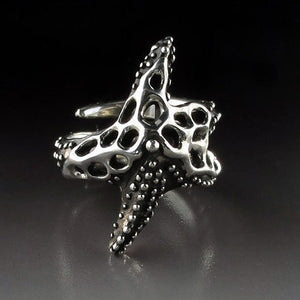 Starfish Ring from my Fusion Collection - Sterling Silver Beach Jewelry