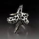 Starfish Ring from my Fusion Collection - Sterling Silver Beach Jewelry