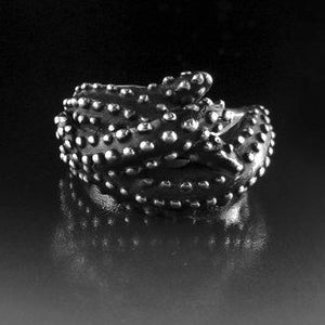 Fusion Upside Down Starfish Tentacle Ring, Sea Life Jewelry, Tentacle Ring, Ocean Jewelry, Beach Jewelry