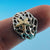 Fan Coral Ring with a cute 14k Gold Starfish, Beach Jewelry, Ocean Jewelry, Wedding Band