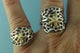 Fan Coral Ring with a cute 14k Gold Starfish, Beach Jewelry, Ocean Jewelry, Wedding Band