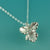 Cattleya Necklace, Silver Flower Necklace, Silver Orchid Necklace, Silver Necklace, Cattleya Orchid, Wedding Bridesmaid Gifts