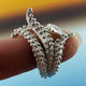 Up Side Down Sterling Silver Starfish Ring, Unique Ocean Jewelry, Beach Jewelry, Ocean Jewelry