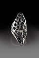 Fusion Starfish and Coral Saddle Ring, Starfish and Sea Fan Coral Ring