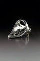 Fusion Starfish and Coral Saddle Ring, Starfish and Sea Fan Coral Ring