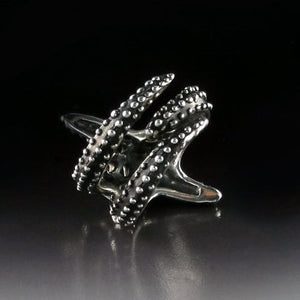 Starfish Ring from my Fusion Collection - Sterling Silver Beach Jewelry
