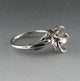 Sterling Silver Flower Ring, Just a Pretty Flower Ring, Floral Ring, Forget Me Not Ring