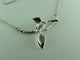 Leaf and Twigs Necklace, Sterling Silver Leaf and Twig Pendant, Tree Branch necklace, Leaf necklace, Twig Necklace