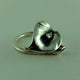 Calla Lily Ring, Unique Adjustable Calla Lily Ring in Sterling Silver, Adjustable Ring, Flower ring, silver ring, Calla Lily Jewelry,