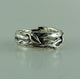 Sterling Silver Leaf & Twig Wedding Band, Tree Branch Ring, Leaf Ring, Twig Ring, Twig and Leaf Ring, Twig Wedding Band, Branch  Band