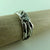 Sterling Silver Leaf & Twig Wedding Band, Tree Branch Ring, Leaf Ring, Twig Ring, Twig and Leaf Ring, Twig Wedding Band, BranchBand